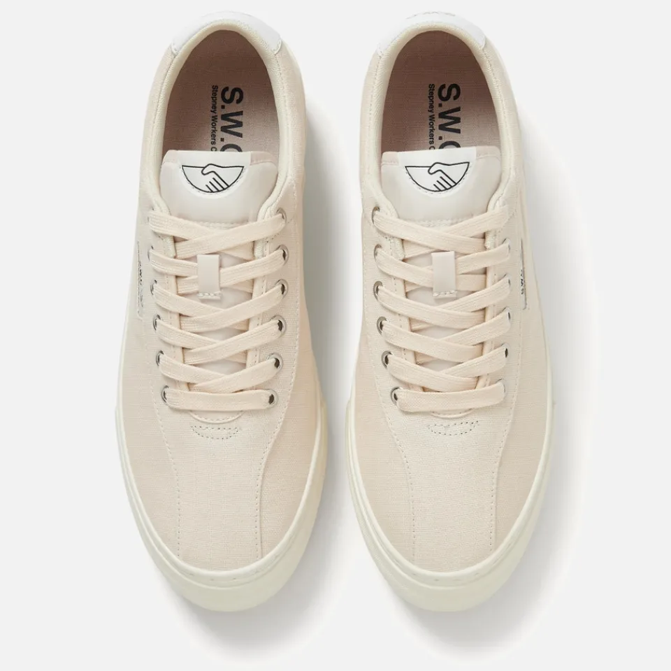 Trainers|Stepney Workers Club Men's Dellow 02 Canvas Trainers - UK 7