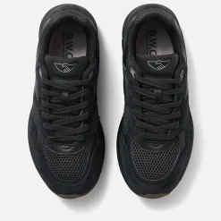 Trainers|Stepney Workers Club Men's Amiel S-Strike Leather Trainers - UK 8