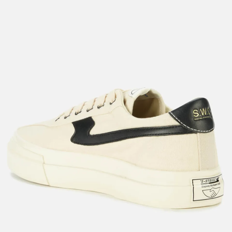 Trainers|Polo Ralph Lauren Stepney Workers Club Men's Dellow S-Strike Canvas Trainers - UK 7