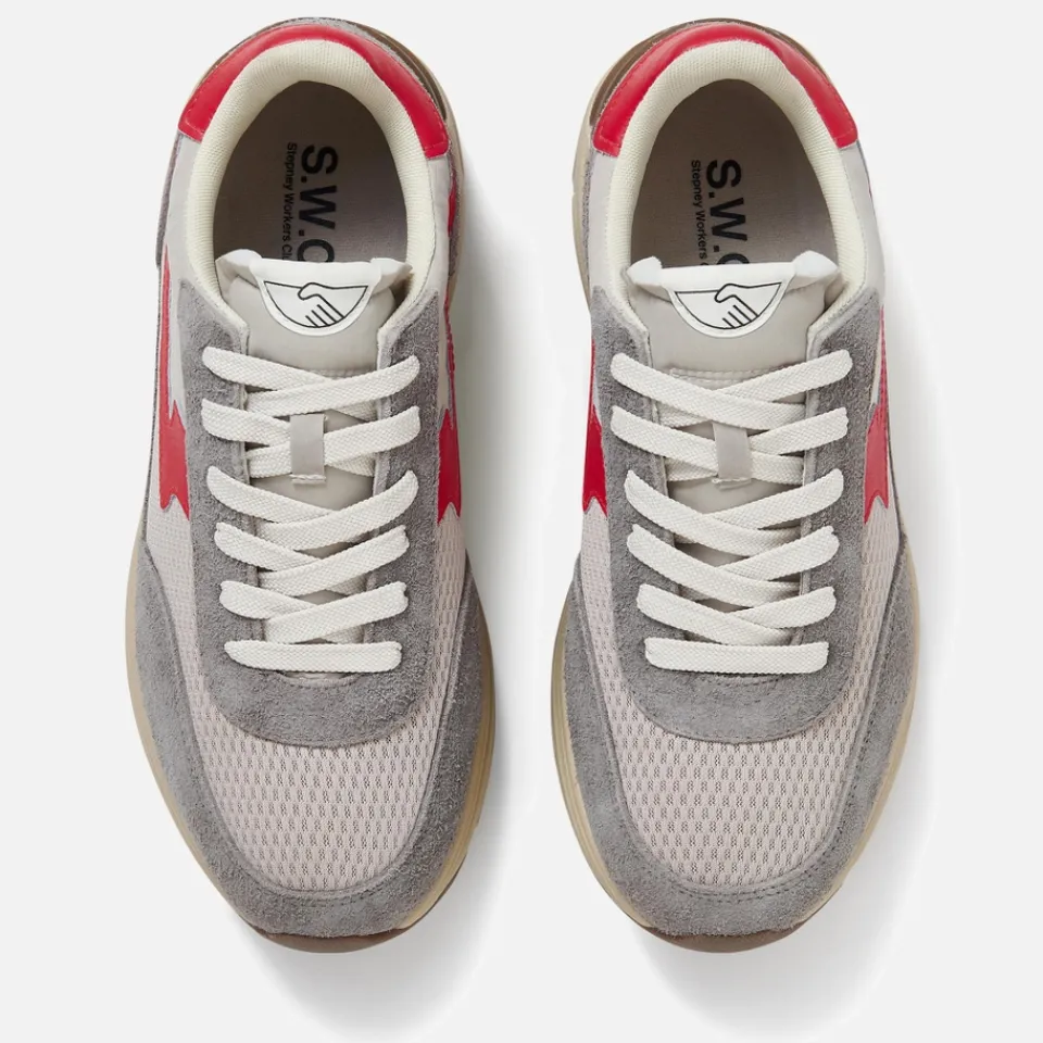 Trainers|Stepney Workers Club Men's Osier S-Strike Suede Trainers - UK 7
