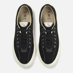 Trainers|Trainers|Stepney Workers Club 's Dellow Canvas Trainers - Black - UK 7