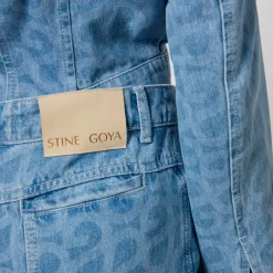 Jeans|Co-Ord Sets|Stine Goya Aoibhin Logo Denim Straight-Leg Jeans - W27