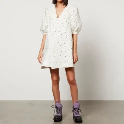 Dresses|Dresses|Baum Und Pferdgarten Stine Goya Brethel Seersucker Mini Dress - XXS