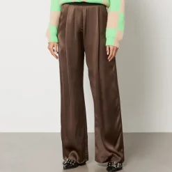 Trousers|Dr. Martens Stine Goya Ciara 1845 Satin Wide-Leg Trousers - XS
