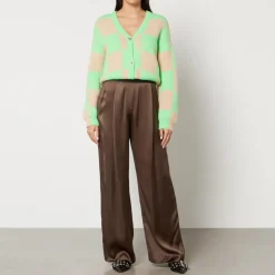 Trousers|Dr. Martens Stine Goya Ciara 1845 Satin Wide-Leg Trousers - XS