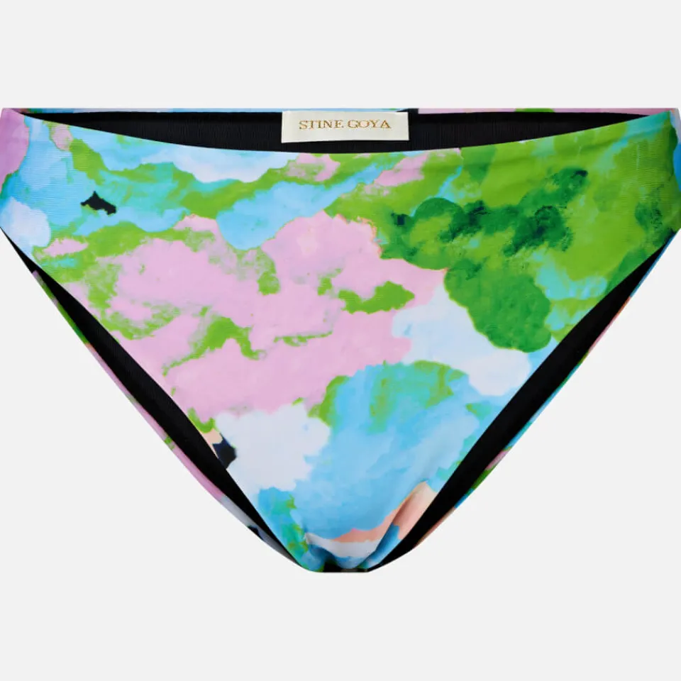Swimwear|Swimwear|Autry Stine Goya Clouds Stretch-Jersey Bikini Bottoms - XXS