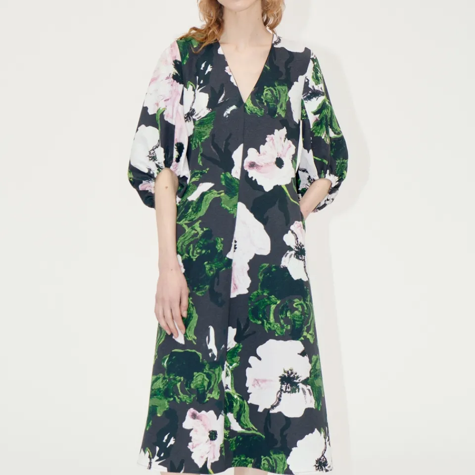Dresses|Dresses|By Malene Birger Stine Goya Crepe Midi Dress - XS