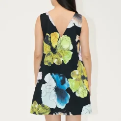 Dresses|Dresses|Rains Stine Goya Crepe Mini Dress - XS