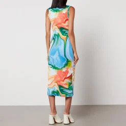 Dresses|Dresses|Dr. Martens Stine Goya Danya Printed Stretch-Jersey Midi Dress - XL/XXL