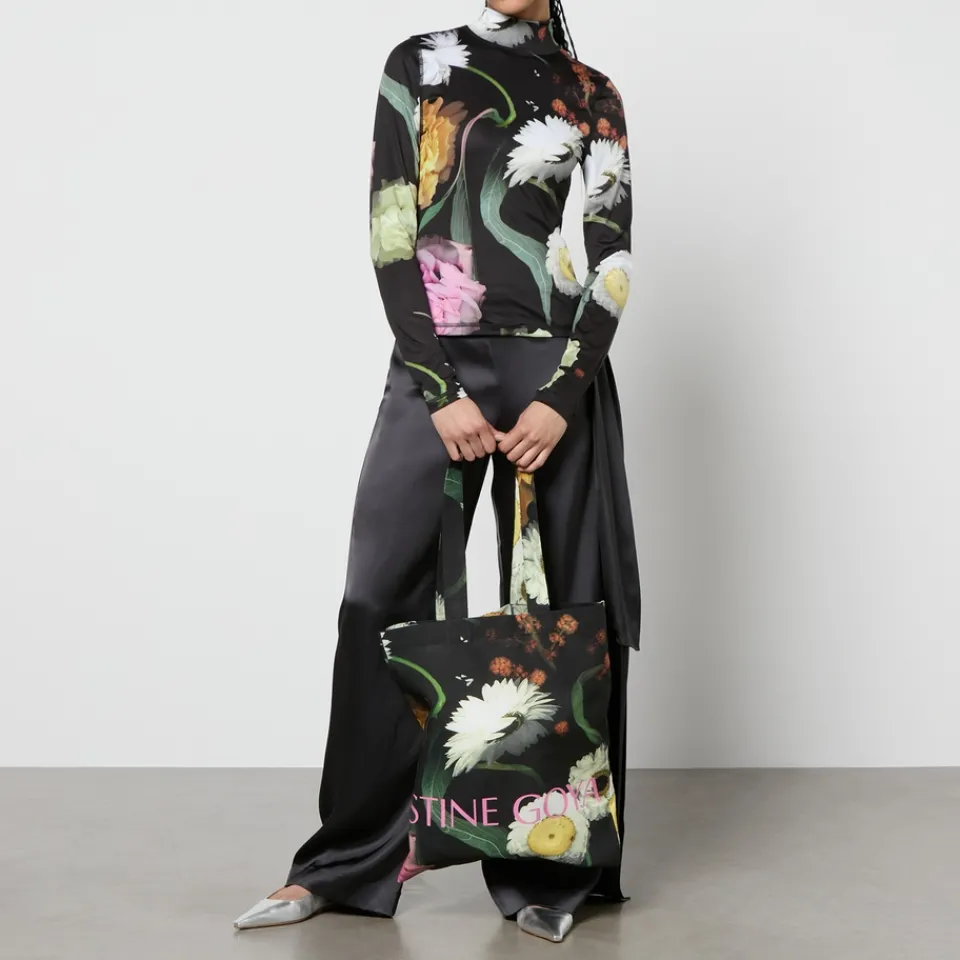 T-Shirts And Tops|Shirts And Blouses|Dr. Martens Stine Goya Estelle Floral-Print Stretch-Jersey Top - XS/S