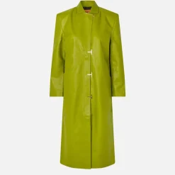 T-Shirts And Tops|Shirts And Blouses|Axel Arigato Stine Goya Faux Leather Coat - XL