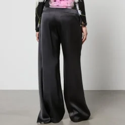 Trousers|Dr. Martens Stine Goya Gracie Satin Wide-Leg Trousers - XS
