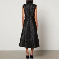 Dresses|Dresses|Stine Goya Jaxie Trimmed Satin Midi Dress - XS