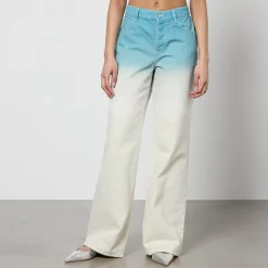 Trousers|Dr. Martens Stine Goya Joelle Tie-Dye Denim Wide-Leg Jeans - W27