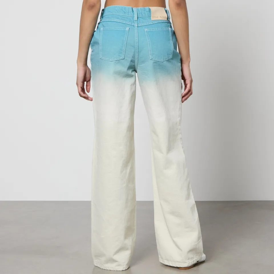 Trousers|Dr. Martens Stine Goya Joelle Tie-Dye Denim Wide-Leg Jeans - W27