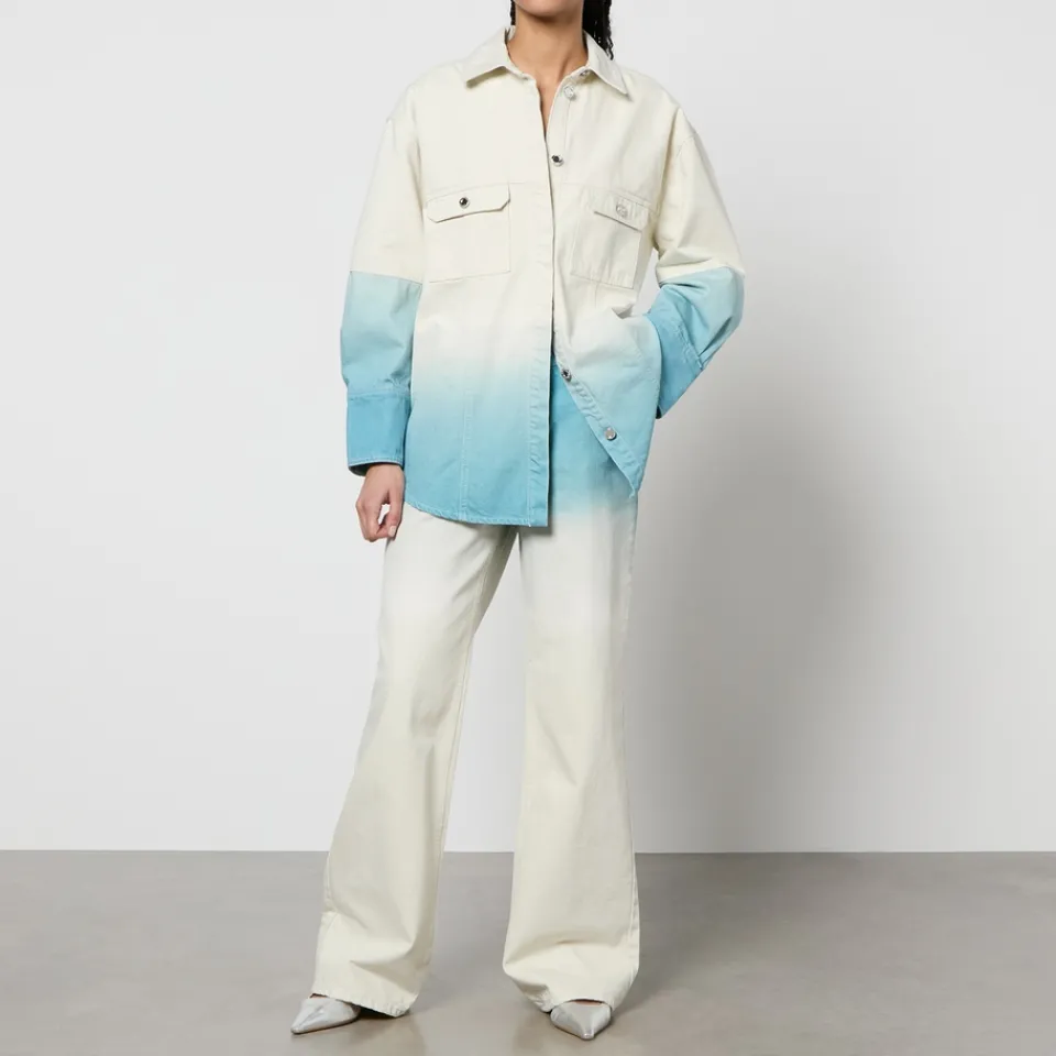 Trousers|Dr. Martens Stine Goya Joelle Tie-Dye Denim Wide-Leg Jeans - W27