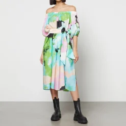 Dresses|Dresses|Dr. Martens Stine Goya Kian Belted Gauze Midi Dress - XXS