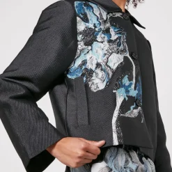 Jackets|Coats|Dr. Martens Stine Goya Kiana Floral-Jacquard and Twill Jacket - M