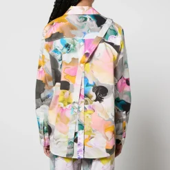 Co-Ord Sets|T-Shirts And Tops|Stine Goya Martina Printed Cotton-Poplin Shirt - XS