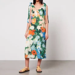 Dresses|Dresses|Dr. Martens Stine Goya Naomi Stretch-Jersey Midi Dress - S
