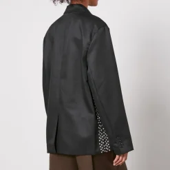 Jackets|Coats|Dr. Martens Stine Goya Pezz Embellished Twill Blazer - XS