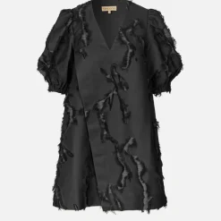 Dresses|Dresses|Stine Goya Puff Sleeves ECOVERO™ Viscose Dress - XS