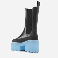 Boots|Dr. Martens Stine Goya Women's Eloise Leather Platform Chelsea Boots - EU 38/UK 5