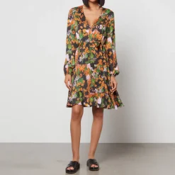 Dresses|Dresses|Marant Etoile Stine Goya Women's Rania Midi Dress - Artist Canvas At Night - S