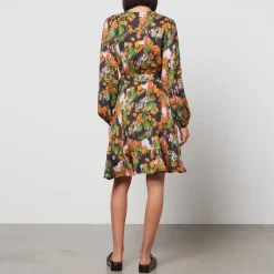 Dresses|Dresses|Marant Etoile Stine Goya Women's Rania Midi Dress - Artist Canvas At Night - S