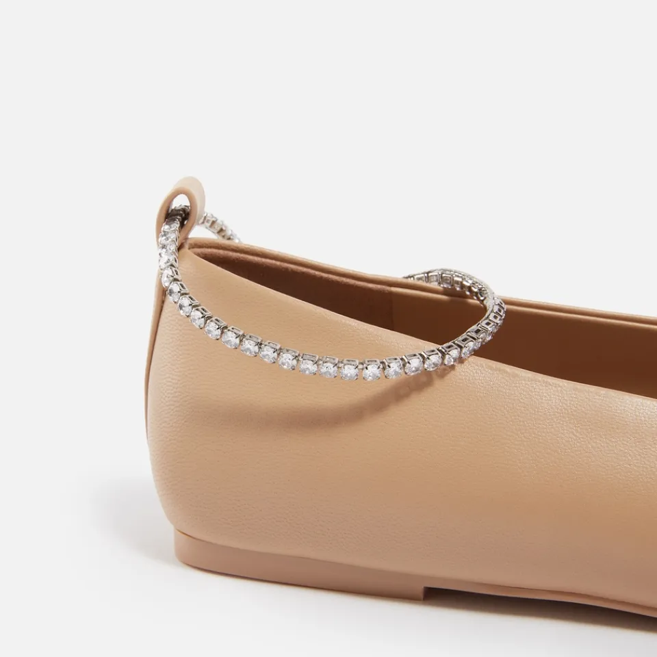 Flats|Stine Goya Women's Reelo Embellished Leather Ballet Flats - UK 4