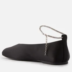 Flats|Stine Goya Women's Reelo Satin Ballet Flats - UK 8