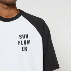 T-Shirts|T-Shirts|Sunflower Baseball Logo-Print Cotton-Jersey T-Shirt - S