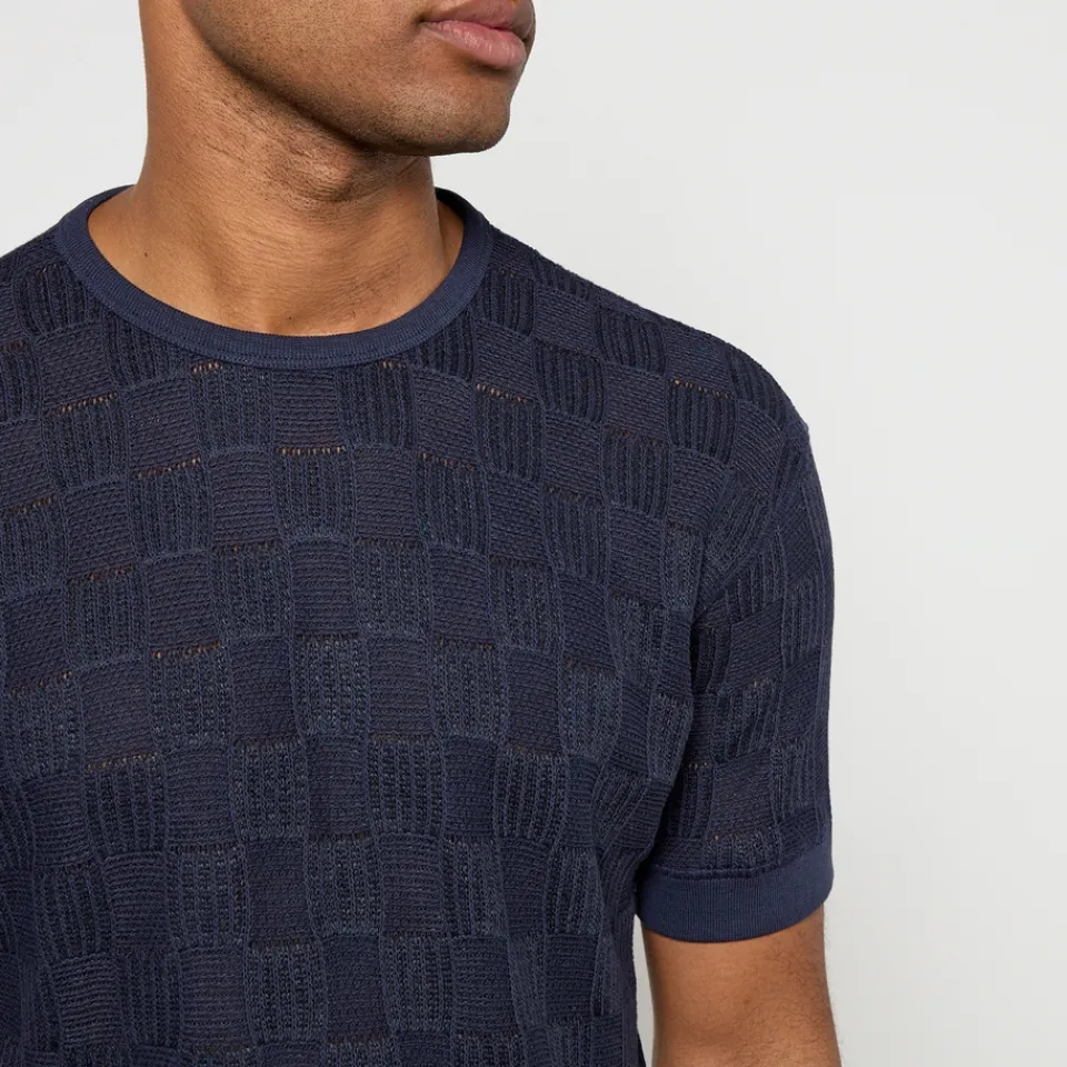 T-Shirts|T-Shirts|Maison Kitsuné Sunflower Gym Linen and Cotton-Blend T-Shirt - XL