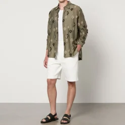 Shirts|Shirts|Dr. Martens Sunflower Please Fil-Coupé Cotton Shirt - S