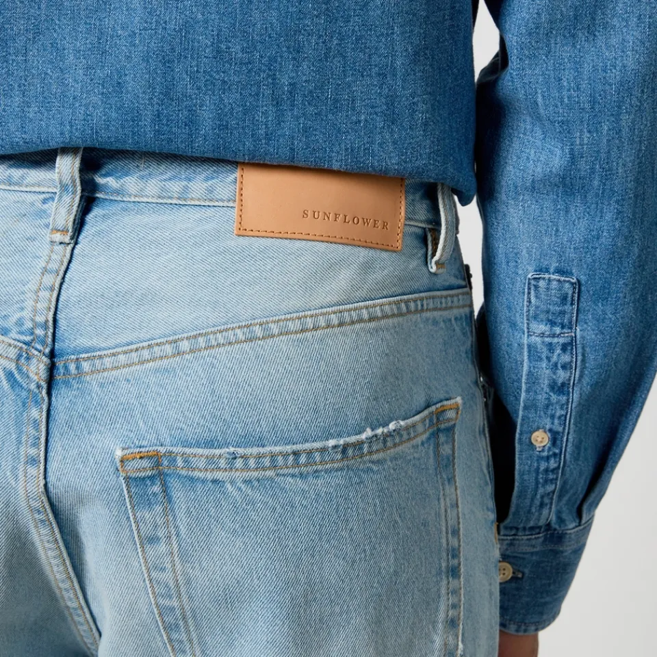 Jeans|Dr. Martens Sunflower Twist Denim Wide-Leg Jeans - W34/L32