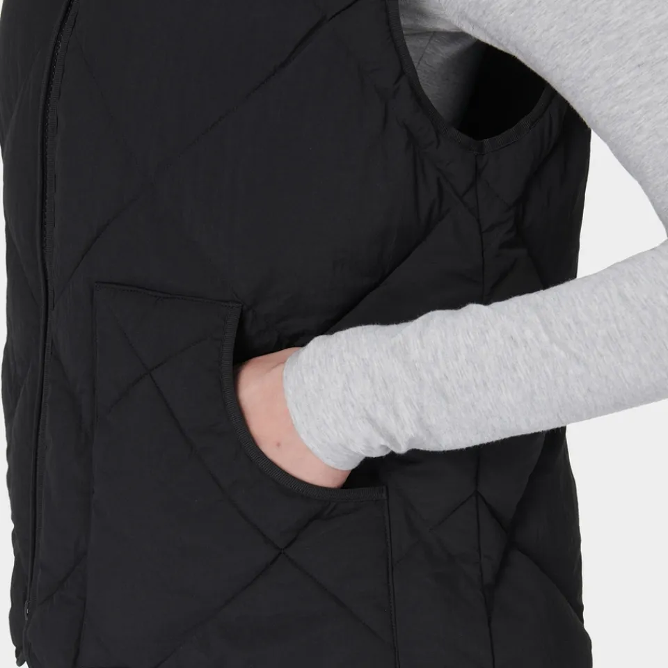 Jackets|Coats|Sweaty Betty On The Move Diamond-Quilted Shell Gilet - M