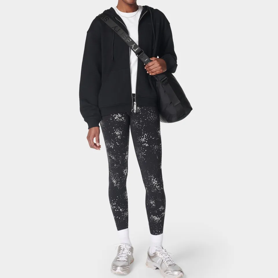 Sportswear|Loungewear|Ganni Sweaty Betty Revive Cotton-Blend Zipped Hoodie - XXS-XS