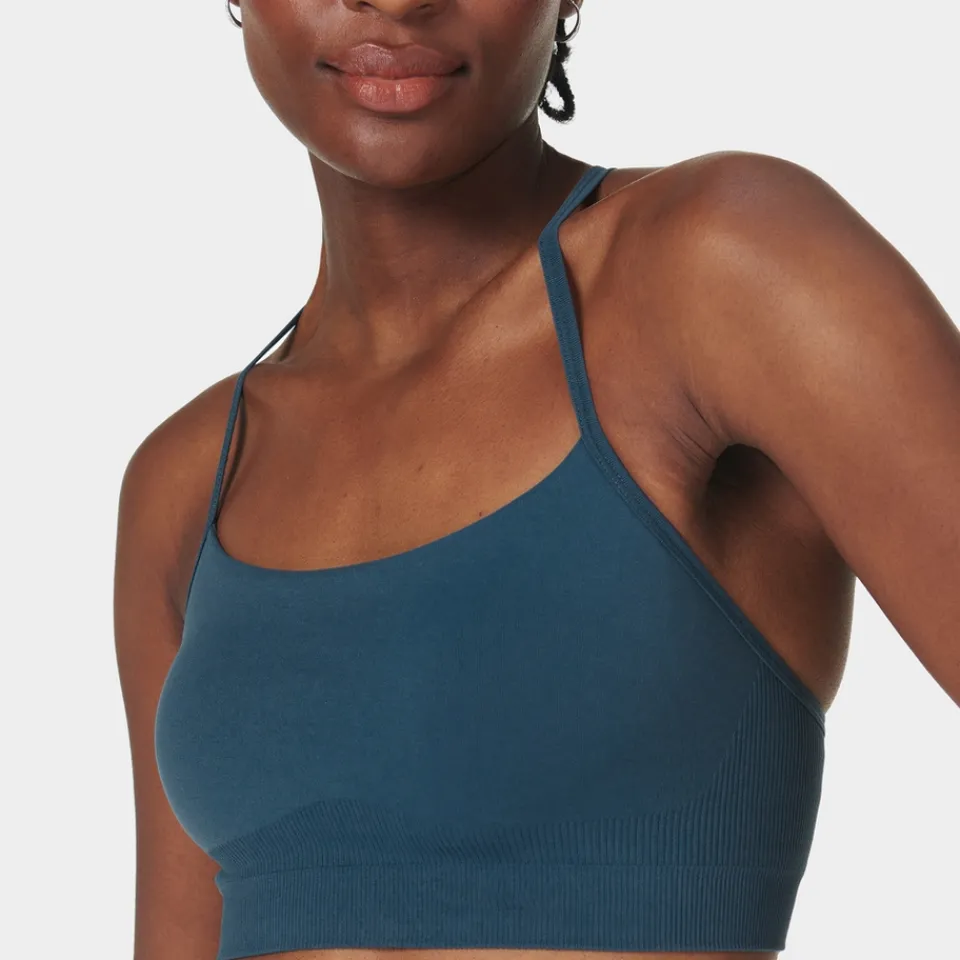 Sportswear|T-Shirts And Tops|Calvin Klein Sweaty Betty Spirit Restored Seamless Yoga Bra - XS