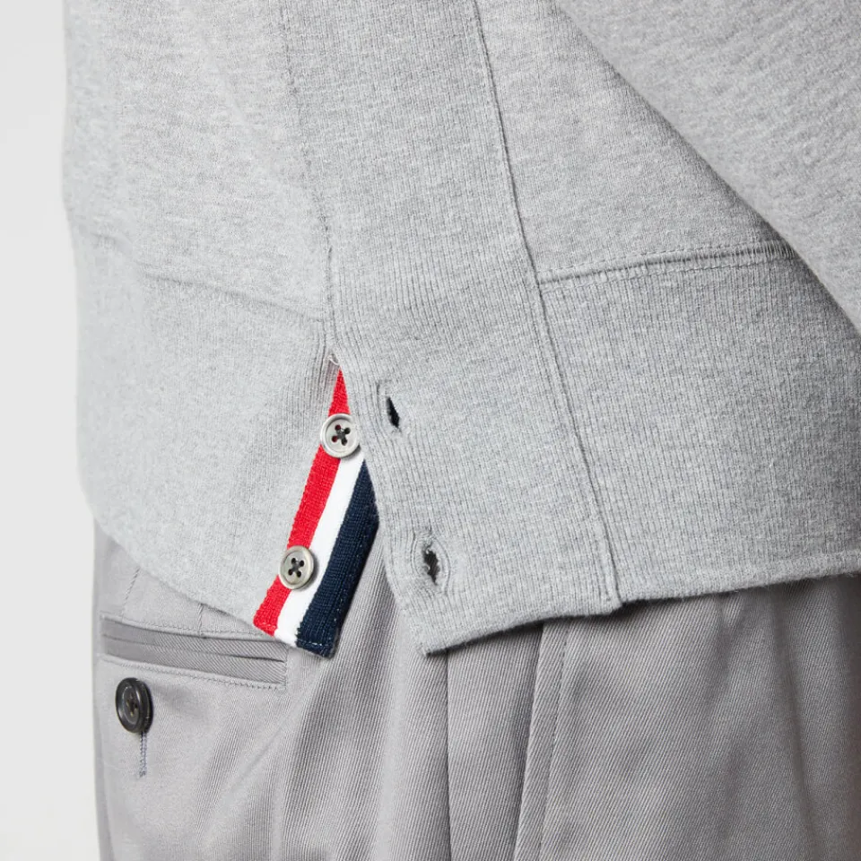 Sweatshirts|Thom Browne Men's 4-Bar Classic Sweatshirt - Light Grey - 1/S