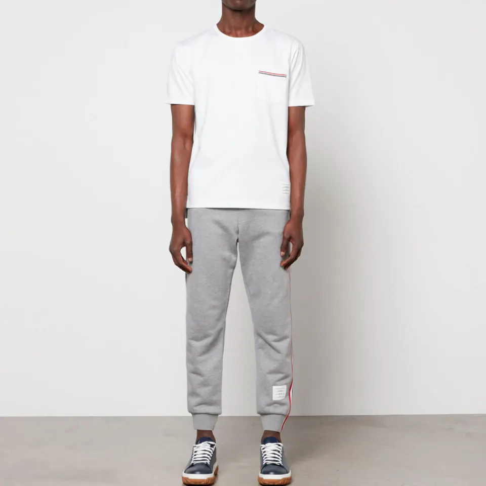 T-Shirts|T-Shirts|Lacoste Thom Browne Men's Pocket T-Shirt - White - 1/S