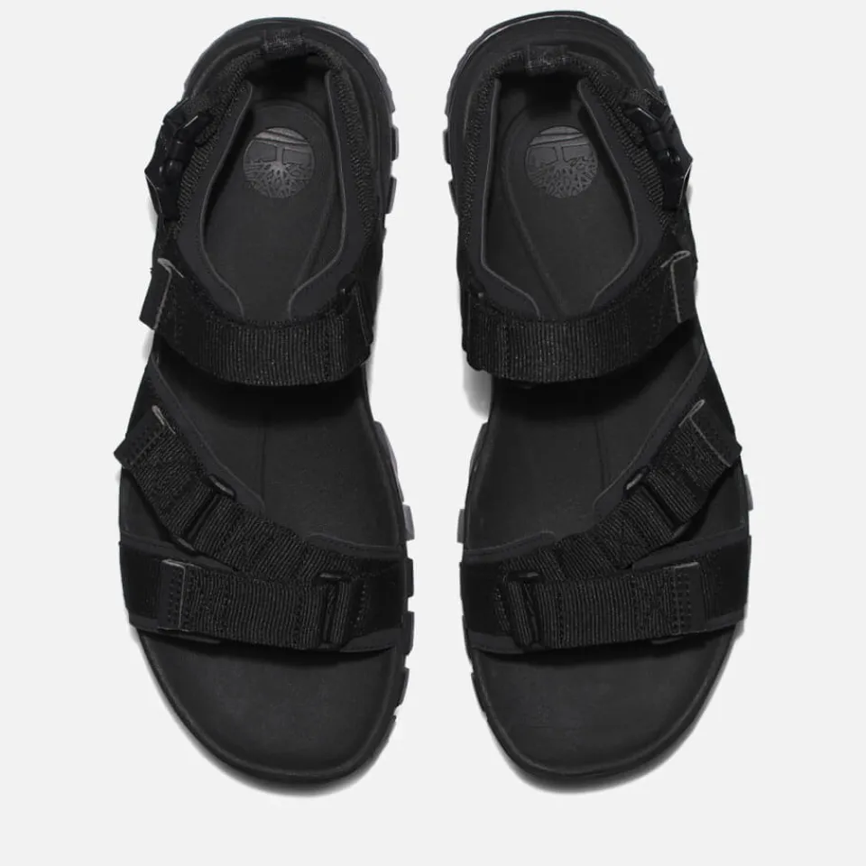 Sandals & Slides|Sandals|Dr. Martens Timberland Garrison Trail Leather and Textile-Blend Sandals - UK 7.5