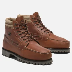 Boots|Timberland Men's Authentics 7-Eye 'Vintage Craft' Leather Boots - UK 7