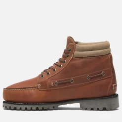 Boots|Timberland Men's Authentics 7-Eye 'Vintage Craft' Leather Boots - UK 7