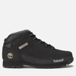 Boots|Dr. Martens Timberland Men's Euro Sprint Leather Hiker Boots - Black - UK 8