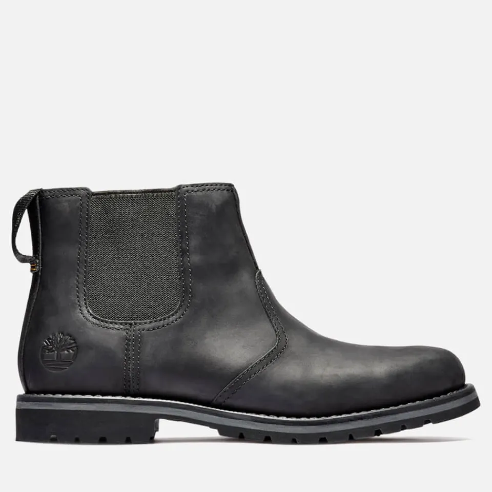 Boots|Dr. Martens Timberland Men's Larchmont Leather Chelsea Boots - Black - UK 7