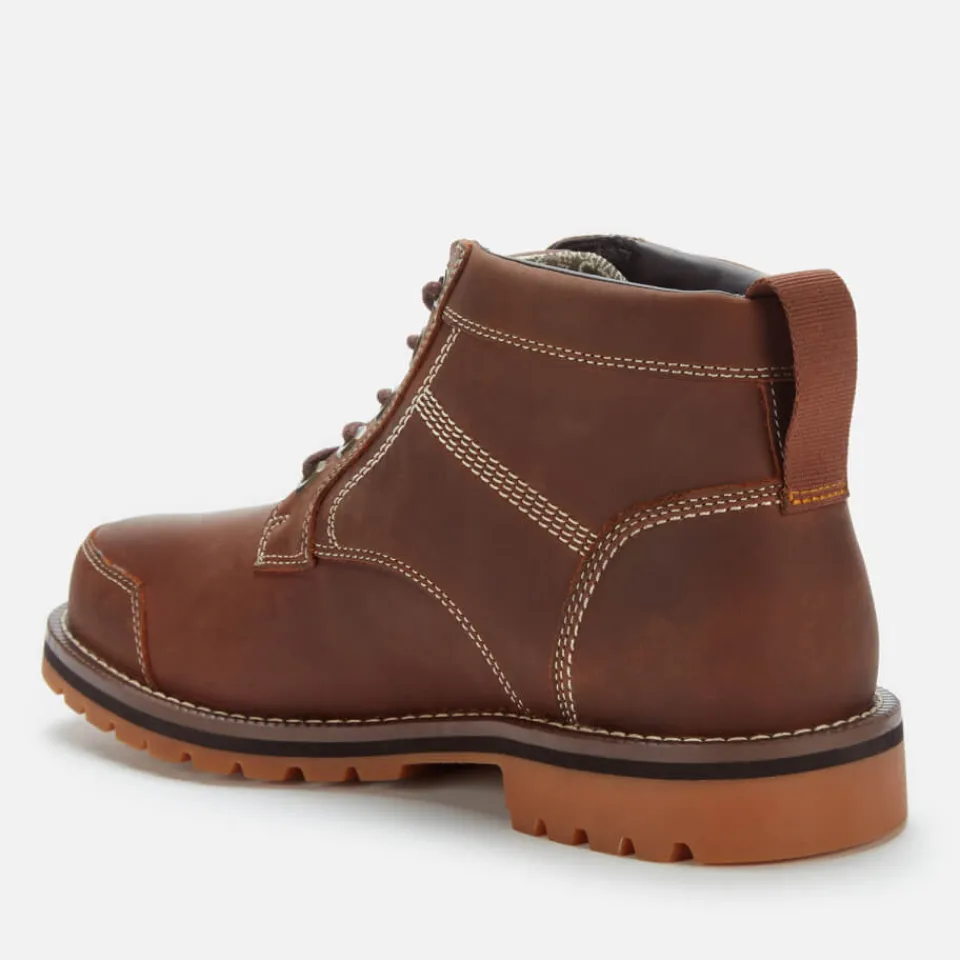 Boots|Dr. Martens Timberland Men's Larchmont II Leather Chukka Boots - Rust - UK 7