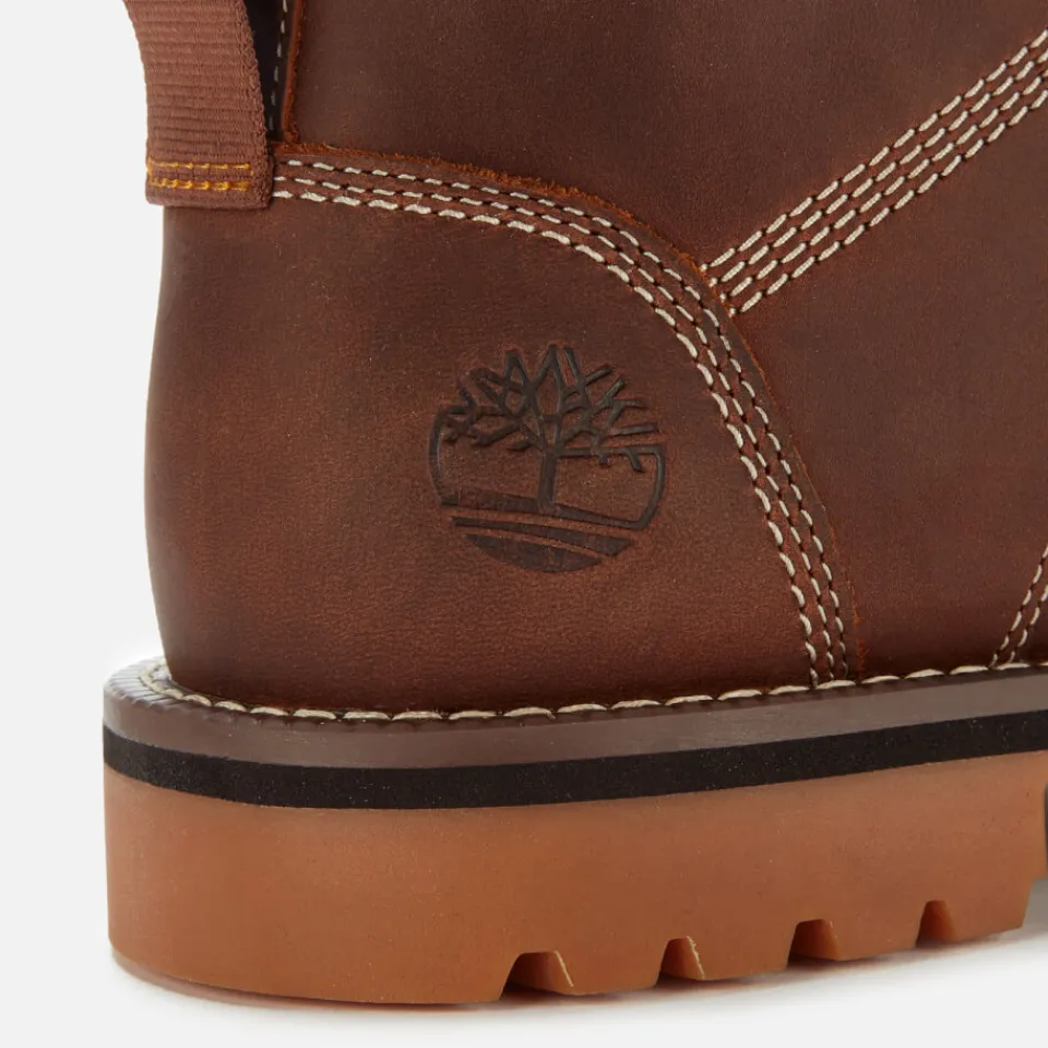 Boots|Dr. Martens Timberland Men's Larchmont II Leather Chukka Boots - Rust - UK 7