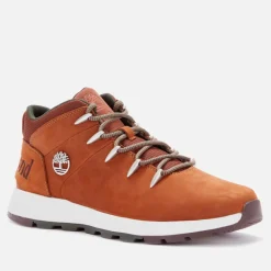 Boots|Dr. Martens Timberland Men's Sprint Trekker Nubuck Mid Boots - Rust - UK 7