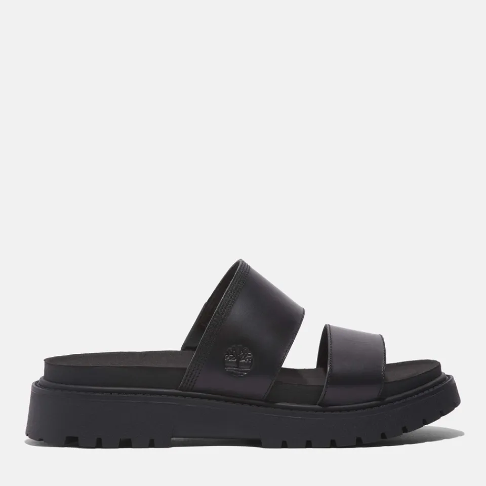 Sandals & Slides|Sandals|ïn home Timberland Women's Clairemont Way Leather Slide Sandals - UK 4