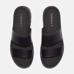 Sandals & Slides|Sandals|ïn home Timberland Women's Clairemont Way Leather Slide Sandals - UK 4